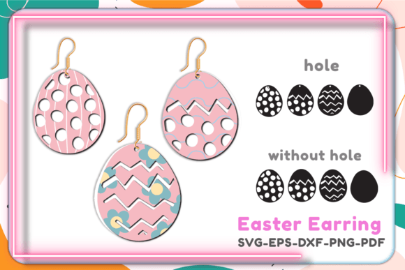 3D Layered Easter Earring: A Creative and Practical Digital Design for Every Occasion