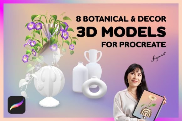3D Procreate Models: A New Dimension for Digital Artists