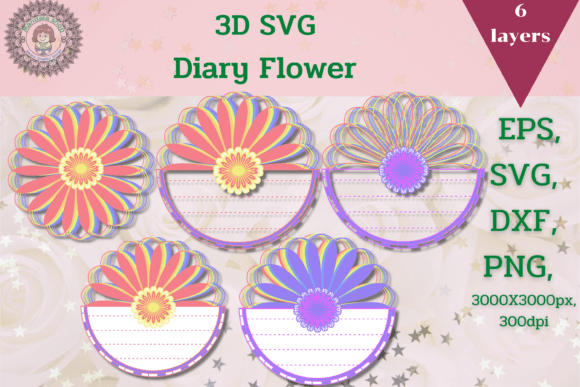 3D SVG Diary Flower: A Creative Tool for Artists and Designers