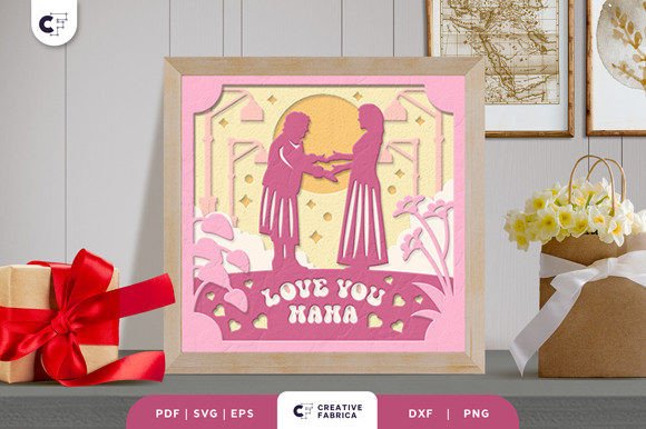 Love You Mama 3D Layered Paper Cut: A Strategic Craft for Creative Expression