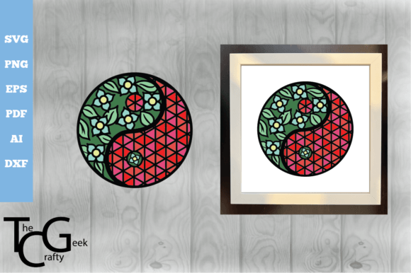 Yin Yang Shadow Box & 3D Layered SVG